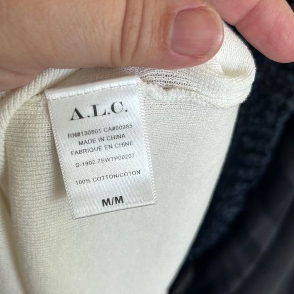 ALC Cotton Ribbed Racerback Tank - Picture 2 of 6
